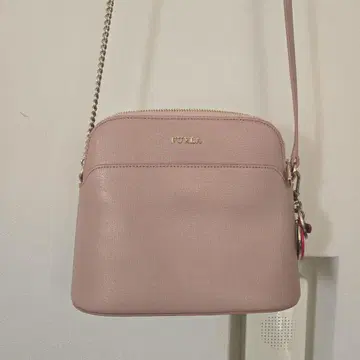 FURLA 핑크 숄더백 참 포함