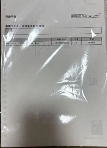 이토 기초 마스터 입문 강의 텍스트 헌법