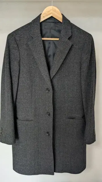 [ 새상품급 ] UNIQLO 울 캐시미어 체스터 코트 다크 그레이 S