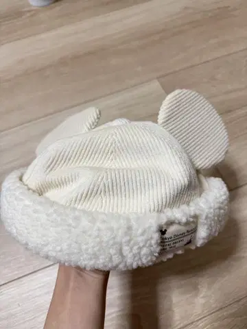디즈니 미키마우스 귀달린 보아 모자