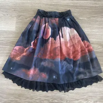 axes femme 세레나 프린트 스커트 택 포함 미사용