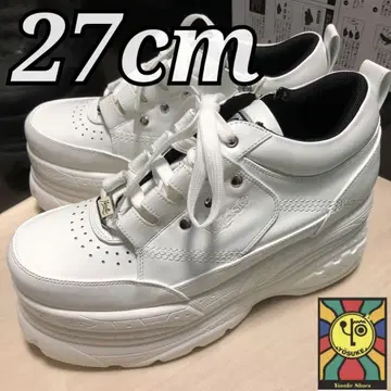 [ 정가 10780엔 ] 27cm YOSUKE 초통굽 스니커즈 화이트