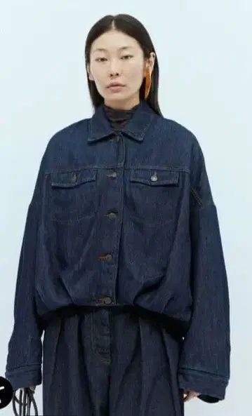 Dries van noten 데님 재킷
