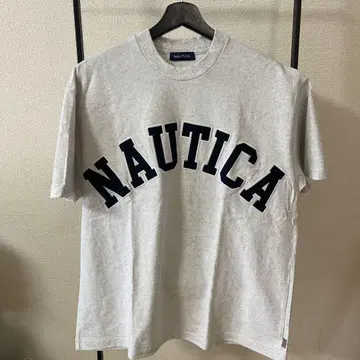 NAUTICA 그레이 T셔츠 사이즈 S