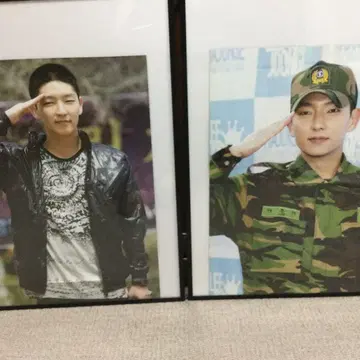 귀중품! 이준기 포스터 2장 세트 입대 시 제대 시