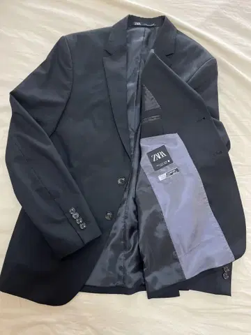 ZARA 블랙 캐주얼 수트