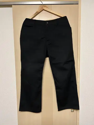 Schott 블랙 치노 팬츠 워크 팬츠