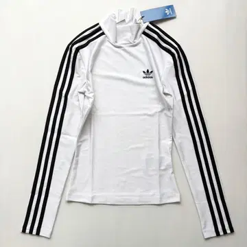 미사용 새상품 아디다스 adidas 긴팔T셔츠 화이트 M 아디컬러