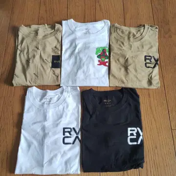 RVCA 티셔츠 5장 세트