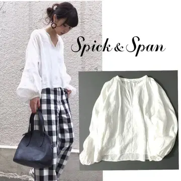 SPICK AND SPAN 스픽앤스팬 시어 셔츠