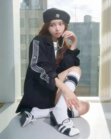 다리치 사이드 라인 트랙 오버 자켓