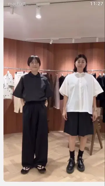 미사용 새상품 택 포함 MACHATT 마차트 블랙 셔츠