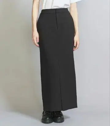 UNITED ARROWS 더블 크로스 타이트 스커트