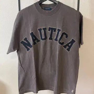 NAUTICA 브라운 T셔츠 사이즈 S