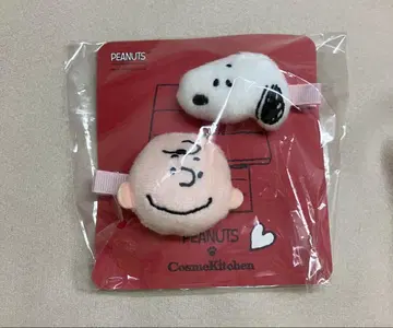 PEANUTS 헤어 클립 코스메 키친 스누피