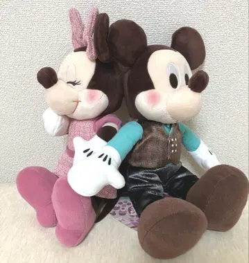 미키 & 미니 루비 & 민트 쇼콜라 봉제 인형