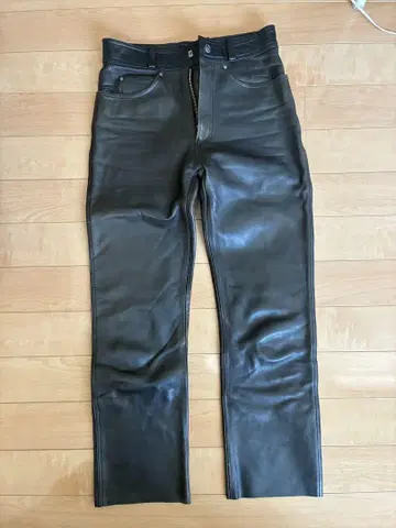 Harley Davidson 가죽 팬츠 사이즈 30
