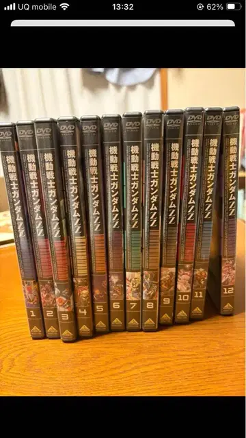 기동전사 건담 ZZ DVD 전권 세트 셀판