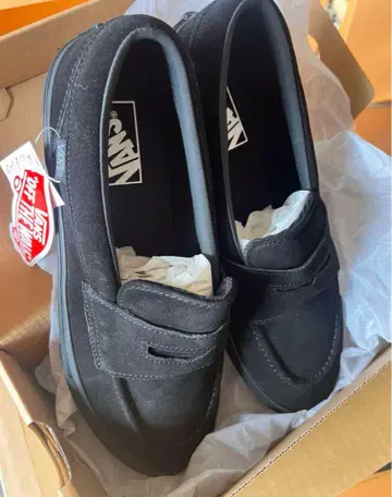 VANS 스니커즈 로퍼 블랙 28cm