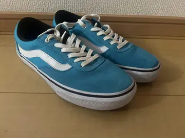 반스 vans 24.5cm v376 스카이블루