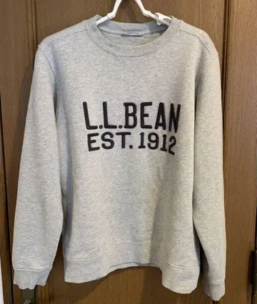 L.L.Bean 그레이 크루넥 맨투맨