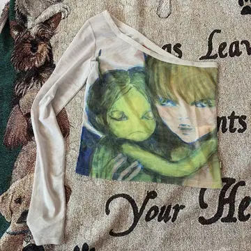Heaven ERI ALIEN FRIEND MESH TOP