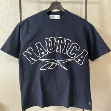 Nautica Reebok 콜라보 T셔츠 네이비