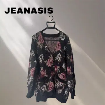 [ 인기 ] JEANASIS 꽃무늬 가디건