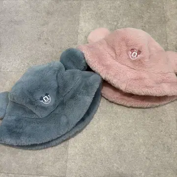 디즈니 미키 복슬복슬 버킷햇 세트