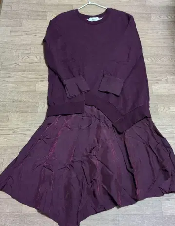 ZUCCA 변형 원피스 M