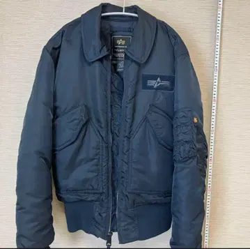 새상품급 알파인더스트리 CWU45P 네이비 S