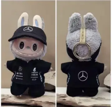 LABUBU 라브부 인형 옷 3종 세트 옷 갈아입기용 레이싱