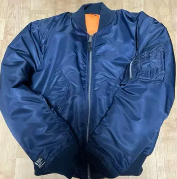 미사용 USA제 발레 어패럴 MA-1 네이비 M