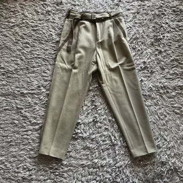 Sacai | 울 팬츠 베이지