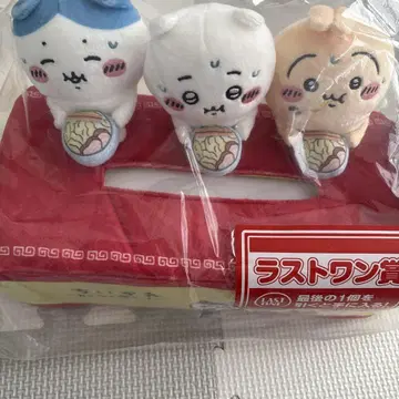 치이카와 (먼작귀) 제일복권 라스트 원상 모두 함께 라멘 로 티슈 케이스