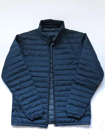 AIGLE 블랙 퀼팅 다운 자켓