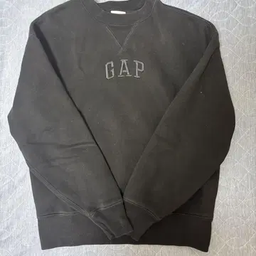 GAP 블랙 맨투맨 트레이닝복 가격 인하 가능