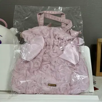 메종 드 플뢰르 핑크 숄더백