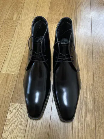 컨디션 최상 리갈 블랙 가죽 처카 부츠 27cm