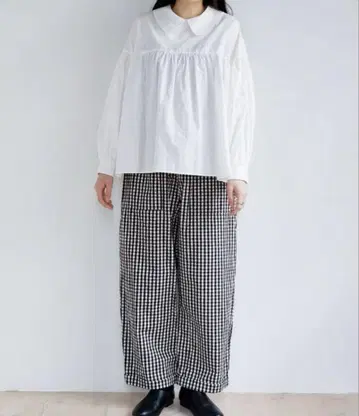 휴일과 시 어쿠스틱 와이드 팬츠