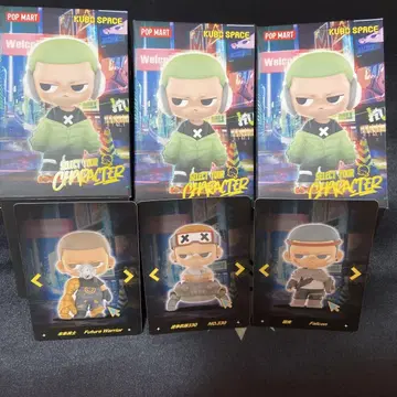 POP MART KUBS SPACE 피규어 3개 세트