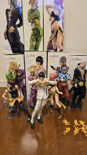 제일복권 죠죠의 기묘한 모험 GOLDEN WIND 피규어 묶음 판매