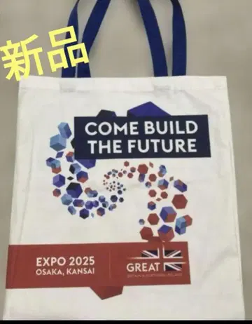 간사이 엑스포 2025 영국 국기 디자인 토트백