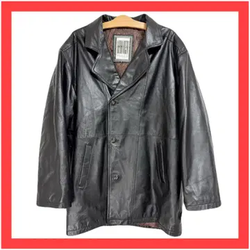 VIA NUOVA PELLE 비아누오바페레 램 가죽 자켓