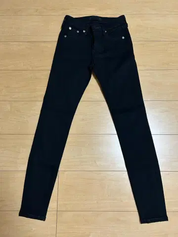 미사용 RED CARD Vertical 블랙 스키니 청바지