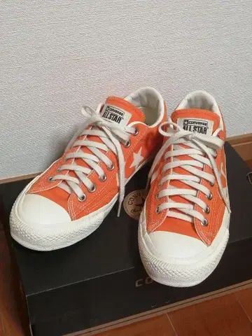 Converse All Star 오렌지 스니커즈