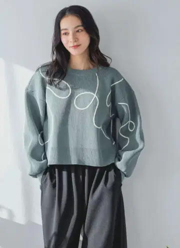 로리즈팜 자수 2WAY 가디건