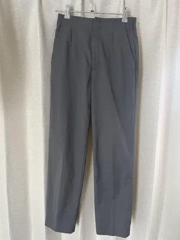 UNITED ARROWS 샤이니 슬림 팬츠 다크 그레이 34