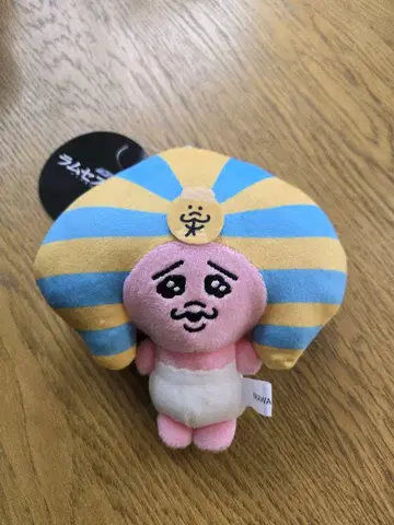 람세스 대왕전 x 빤쮸토끼 콜라보 굿즈 마스코트 키체인 (파라오풍)