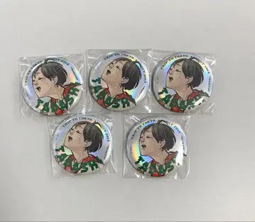 하이큐 점프 GIGA 메탈릭 캔뱃지 야마구치 타다시